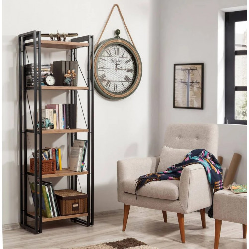 Librería Cosmos Penta Pino Atlántico negro