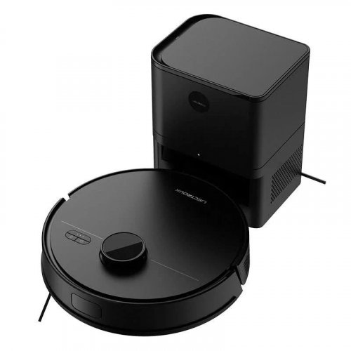 LIECTROUXLiectroux M70 Pro Lidar Aspiradora y Mopa Combo Cubo de Basura Autovaciable