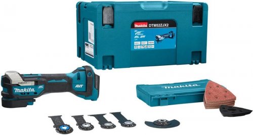Lijadora-cortadora Multifuncional de 18V Makita Sin batería - DTM52ZJ