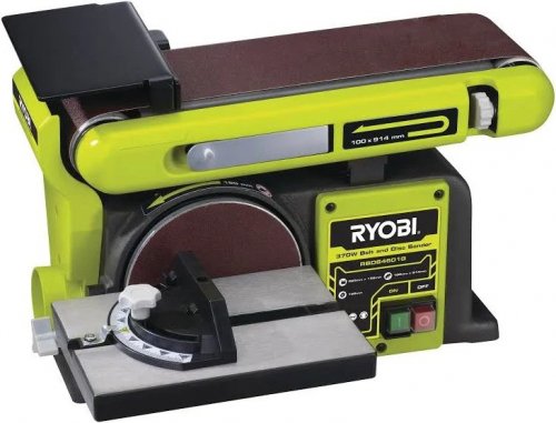 Lijadora de banda y disco 375W Ryobi