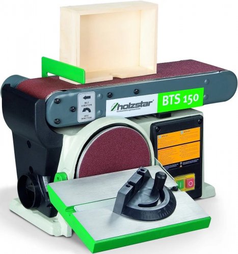 Lijadora de banda y disco Holzstar BTS 150