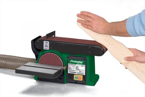 Lijadora de banda y disco Holzstar BTS 150