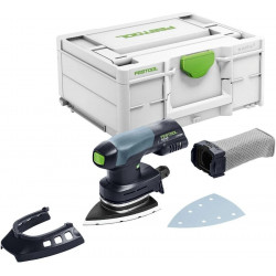 Lijadora Delta a batería DTSC 400-Basic Festool