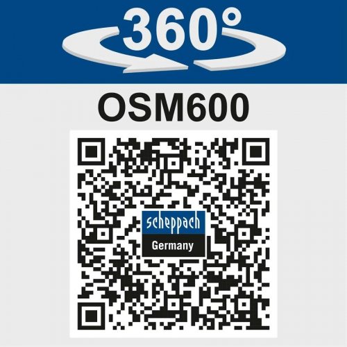 Lijadora huso Oscilante OSM600 450 W Scheppach