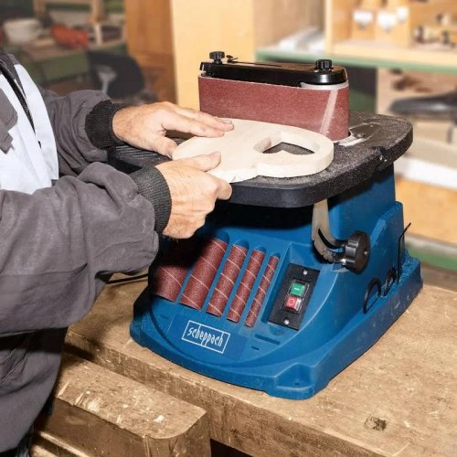 Lijadora huso Oscilante OSM600 450 W Scheppach