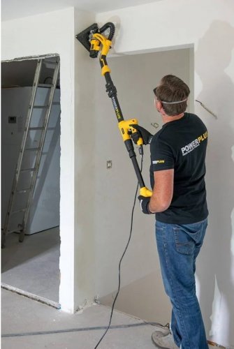 Lijadora Pared 225mm 710w Powerplus