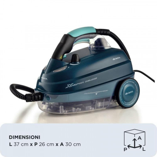 Limpiador de vapor Ariete 4146/05 portátil 1,6 L azul 1500 W cable 6 m