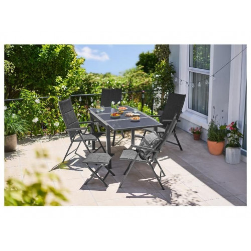 LIVARNO® Mesa de aluminio de jardín Houston & Toronto