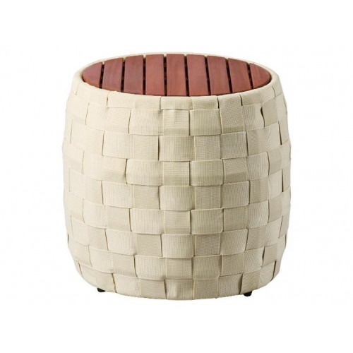 LIVARNO® Set de balcón Sevilla madera/ratán ancho 3 pzs.