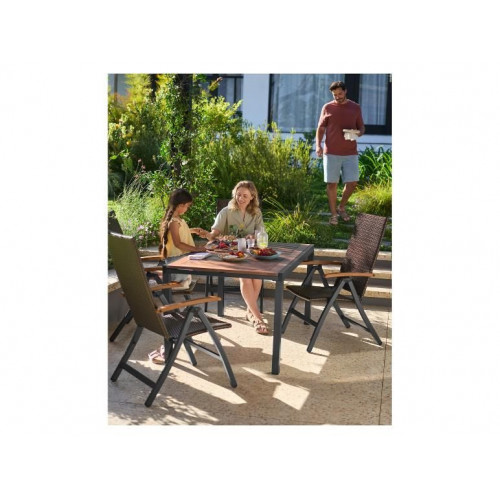 LIVARNO® Set de sillones plegables de entramado Valencia