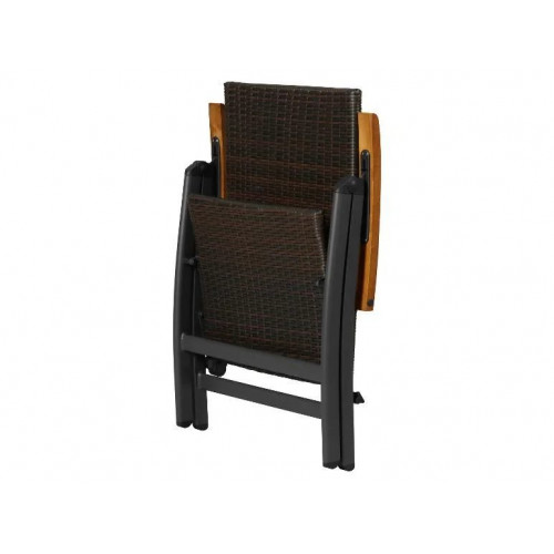 LIVARNO® Set de sillones plegables de entramado Valencia