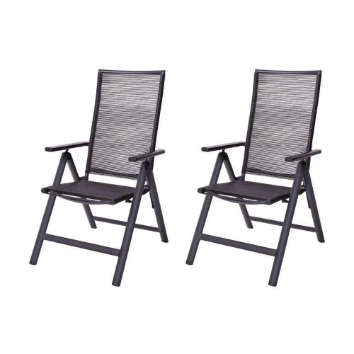 LIVARNO® Sillas de aluminio Miami