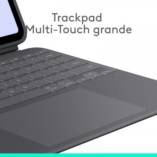 Logitech Combo Touch Funda con Teclado Español QWERTY Grafito para iPad Pro 13