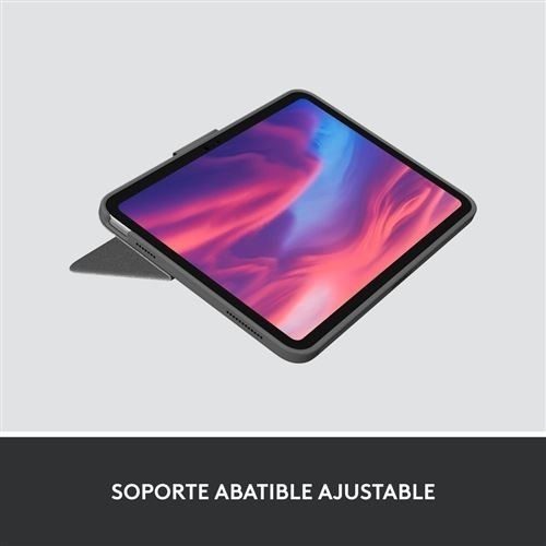 LOGITECH COMBO TOUCH Gris - Funda Tablet Con Teclado 10.9