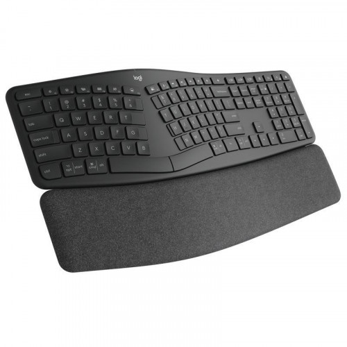 Logitech Ergo K860 For Business Teclado Inalámbrico Bluetooth Negro