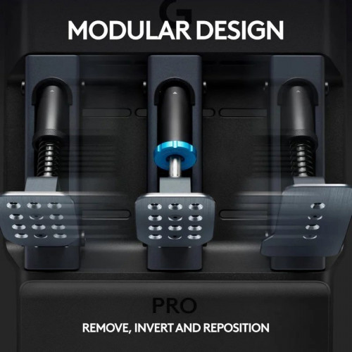 Logitech G PRO Racing Pedals Pedales con Freno de Celda de Carga para PC/PS5/XBOX Series