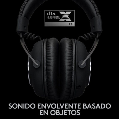 Logitech G Pro X Auriculares Gaming Inalámbricos con Lightspeed Negros