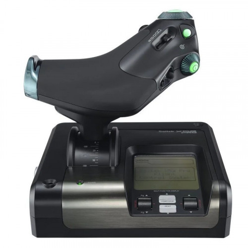 Logitech G Saitek X52 Pro Flight Control System Controlador Simulador de Vuelo