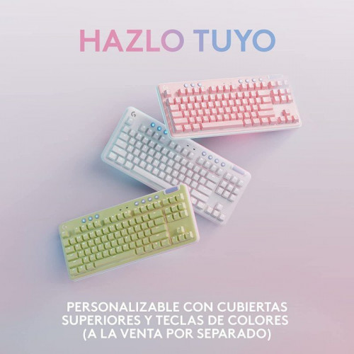 Logitech G715 Teclado Gaming Inalámbrico LIGHTSYNC RGB Interruptores Táctiles GX Brown