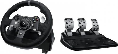 Logitech G920 Driving Force - Juego de volante y pedales - cableado - para Microsoft Xbox One