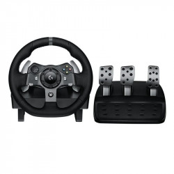 Logitech G920 Driving Force Volante y Pedales para Xbox Series/Xbox One/PC/Mac Negro
