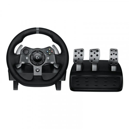 Logitech G920 Driving Force Volante y Pedales para Xbox Series/Xbox One/PC/Mac Negro