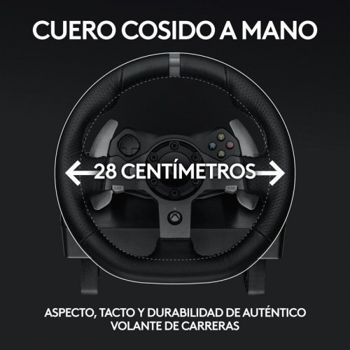 Logitech G920 Driving Force Volante y Pedales para Xbox Series/Xbox One/PC/Mac Negro