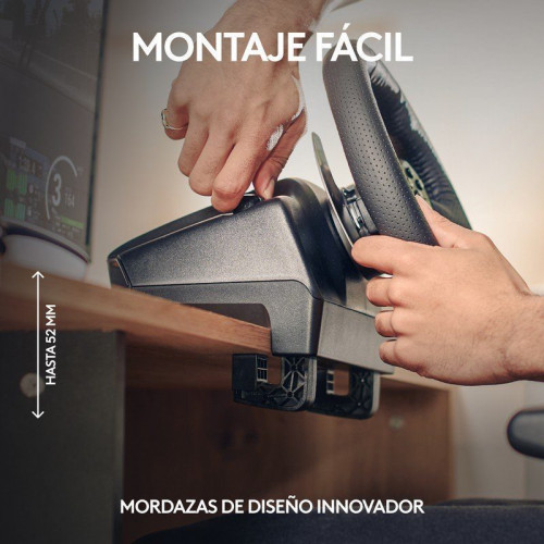 Logitech G920 Driving Force Volante y Pedales para Xbox Series/Xbox One/PC/Mac Negro
