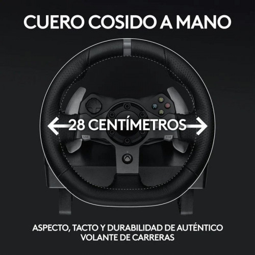 Logitech G920 Driving Force Volante y Pedales para Xbox Series/Xbox One/PC/Mac Negro + Driving Force Shifter
