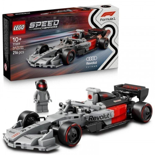 Logitech G923 Volante y Pedales para PS4/PS5/PC +LEGO Speed Champions Coche Audi Revolut F1 Team R26