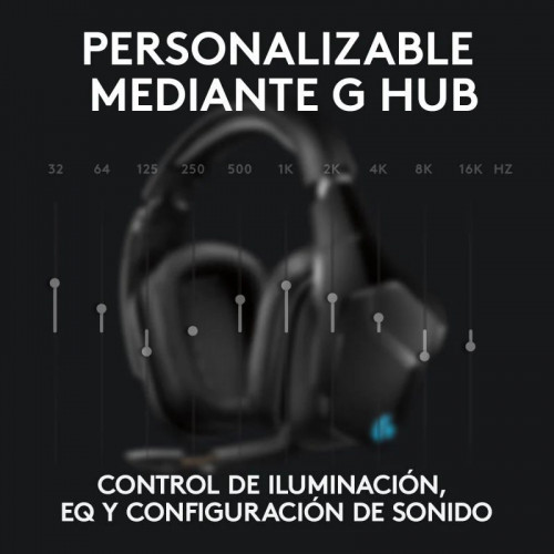 Logitech G935 Auriculares Gaming Inalámbricos LightSync 7.1