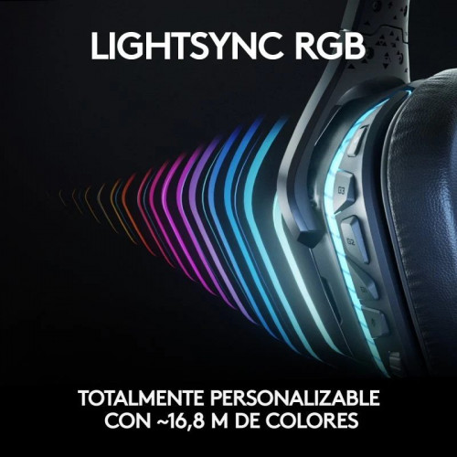 Logitech G935 Auriculares Gaming Inalámbricos LightSync 7.1