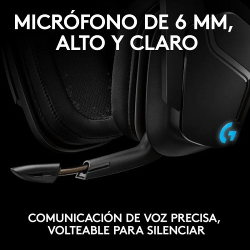 Logitech G935 Auriculares Gaming Inalámbricos LightSync 7.1