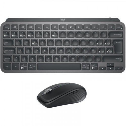 Logitech Pack MX Keys Mini Teclado Inalámbrico Bluetooth + Logitech MX Anywhere 3S Ratón Bluetooth