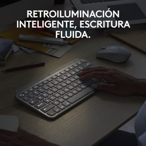 Logitech Pack MX Keys Mini Teclado Inalámbrico Bluetooth + Logitech MX Anywhere 3S Ratón Bluetooth