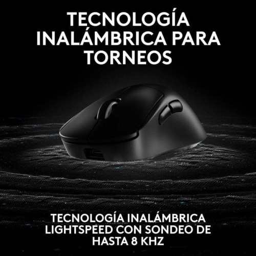 Logitech PRO X SUPERLIGHT 2 DEX Ratón Gaming Inalámbrico para Diestros 44000 DPI Negro