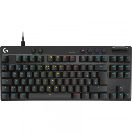Logitech PRO X TKL RAPID Teclado Gaming Mecánico Switch Magnéticos Negro Teclado USA