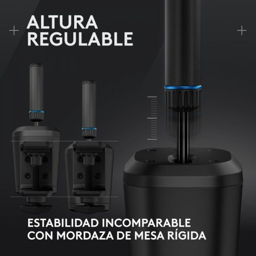 Logitech RS Shifter & Handbrake Palanca 2 en 1 Cambios Secuencial y Freno de Mano para Volantes G PRO