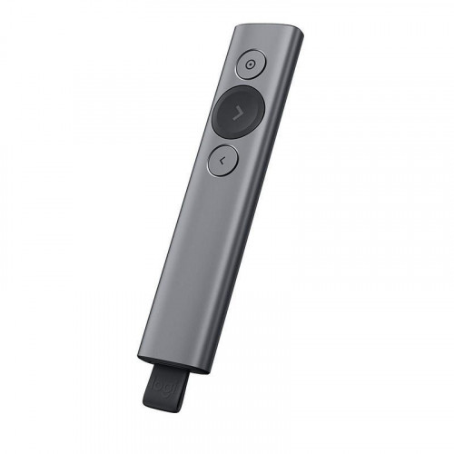 Logitech Spotlight Mando para Presentaciones Inalámbrico Gris