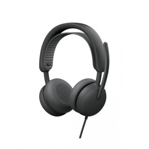 Logitech Zone Wired 2 auriculares con cancelación de ruido Grafito