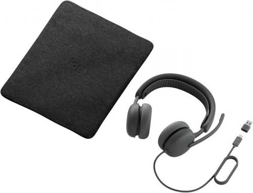Logitech Zone Wired 2 auriculares con cancelación de ruido Grafito