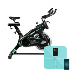 Lote Cecotec Bicicleta Indoor ultraflex y Báscula Surface