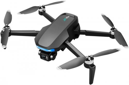 LSRC LSRC S-X1 GPS 5G FPV Digital con control remoto de pantalla LCD de 5.9 pulgadas,cámara dual 1080P HD,gimbal EIS de 3 ejes,posicionamiento por flu