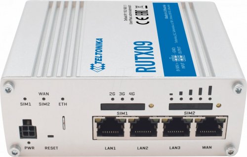 LTE-a Cat6, 4GE, router IoT, Dual SIM, Carrier Aggregation