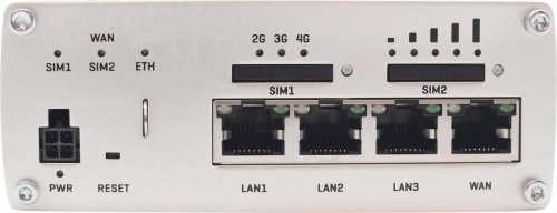 LTE-a Cat6, 4GE, router IoT, Dual SIM, Carrier Aggregation