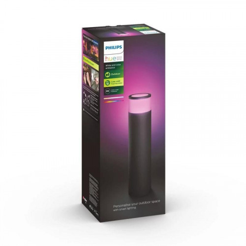 Luz de poste inteligente Philips Hue Calla White and Color Ambiance para exteriores