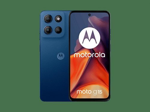 Móvil - Motorola Moto g15, Navy Peony, 512 GB, 8 GB RAM, 6.72