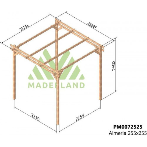 Maderland Pérgola de Madera Almería
