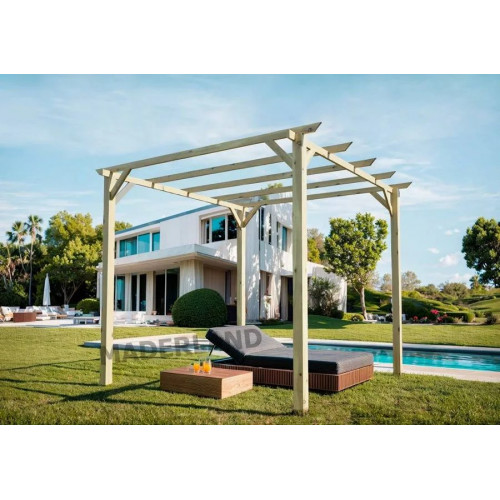 Maderland Pérgola de madera maciza León