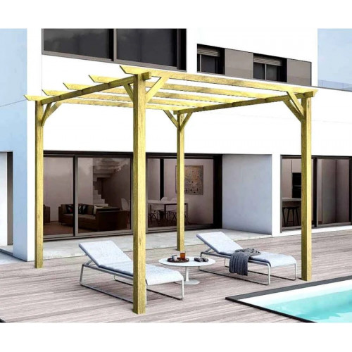 Maderland Pérgola de madera maciza León
